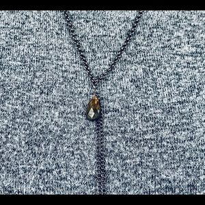 Labradorite hanging necklace